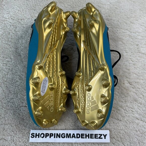 adidas ADIZERO SCORCH 2 Jacksonville Jaguars Football Cleats Black Teal main image 8